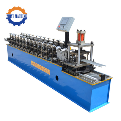 Door garage rolling door used steel strip roller shutter door slat roll forming machine for sale