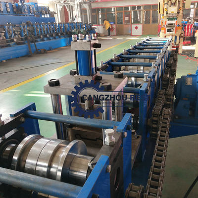 Former Hotels Garage Door Roll Chrome Coated Shutter Door Roll Forming Machine