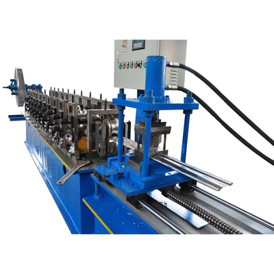 Building Material Shops Automatic Metal Roller Shutter Steel Door Frame Roll Forming Machine