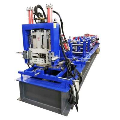 Construction works&amp;#194; &amp;#160; Fully Automatic Interchangeable CZ Purlin Roll Forming Machine