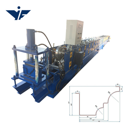 Building Material Shops Metal Roofing Water Gutter Making Machine
