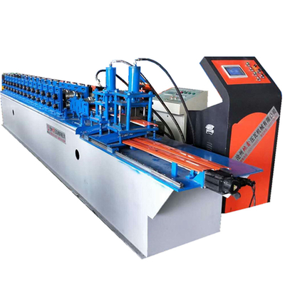 Hotels Shutter Doors Panel Color Steel Sheet Cold Roll Forming Machine
