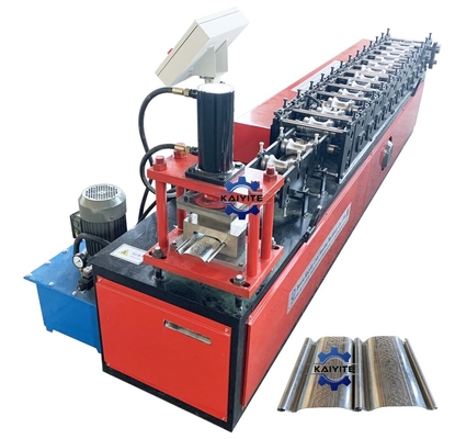 Garment Shop Full Automatic Shutter Door Roll Forming Machine Rolling Shutter Panel Machine Price